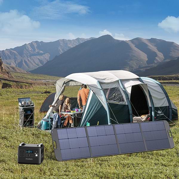 Фото - Портативная солнечная панель Choetech SC011-BK