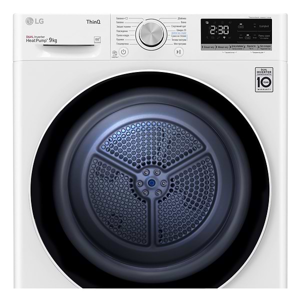 Фото - Сушильна машина LG DC90V5V0W