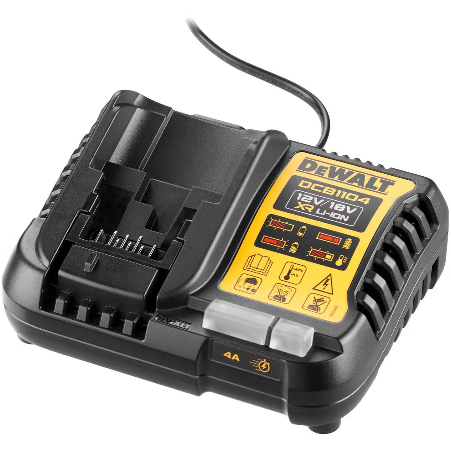 З/У к аккумуляторной батарее для электроинструментов DeWALT 10,8 В/12 В/18 В/54 В (DCB1104) - Фото 1