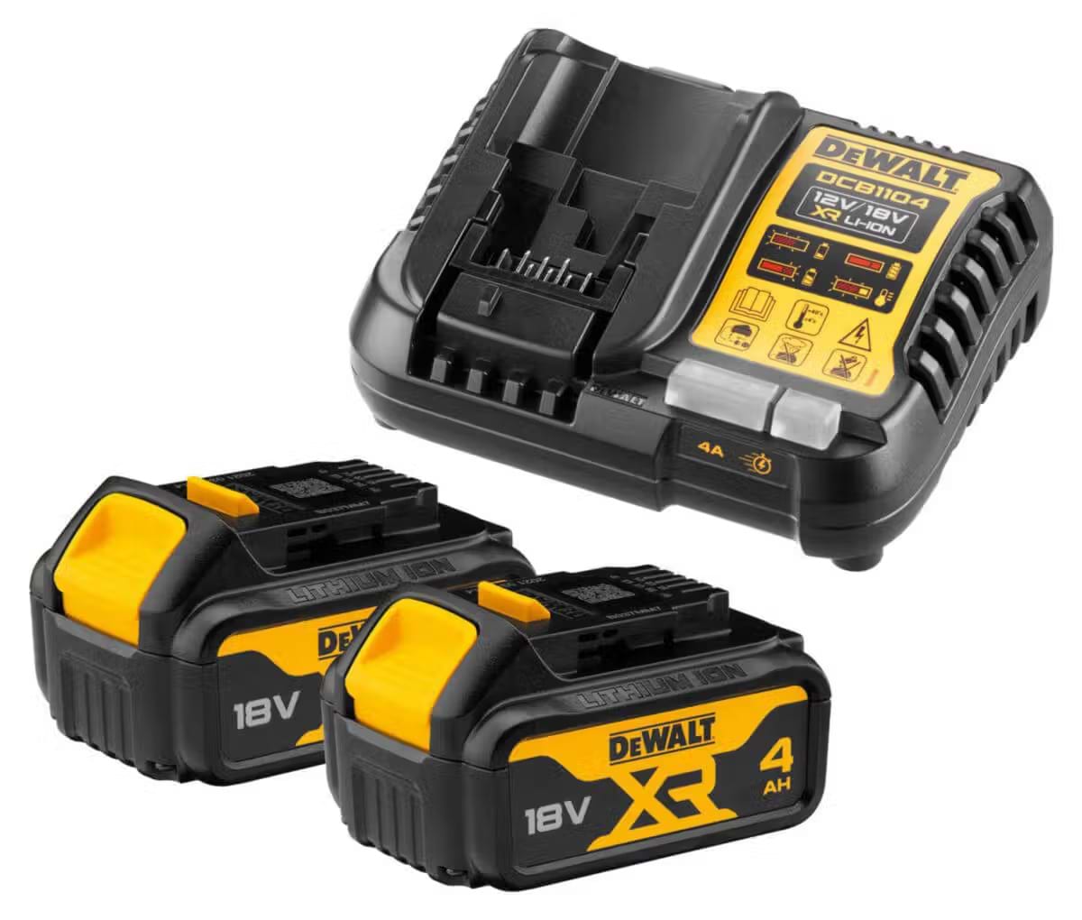 З/П до акумуляторної батареї для електроінструментів DeWALT 10,8 В/12 В/18 В/54 В (DCB1104M2) - Фото 1