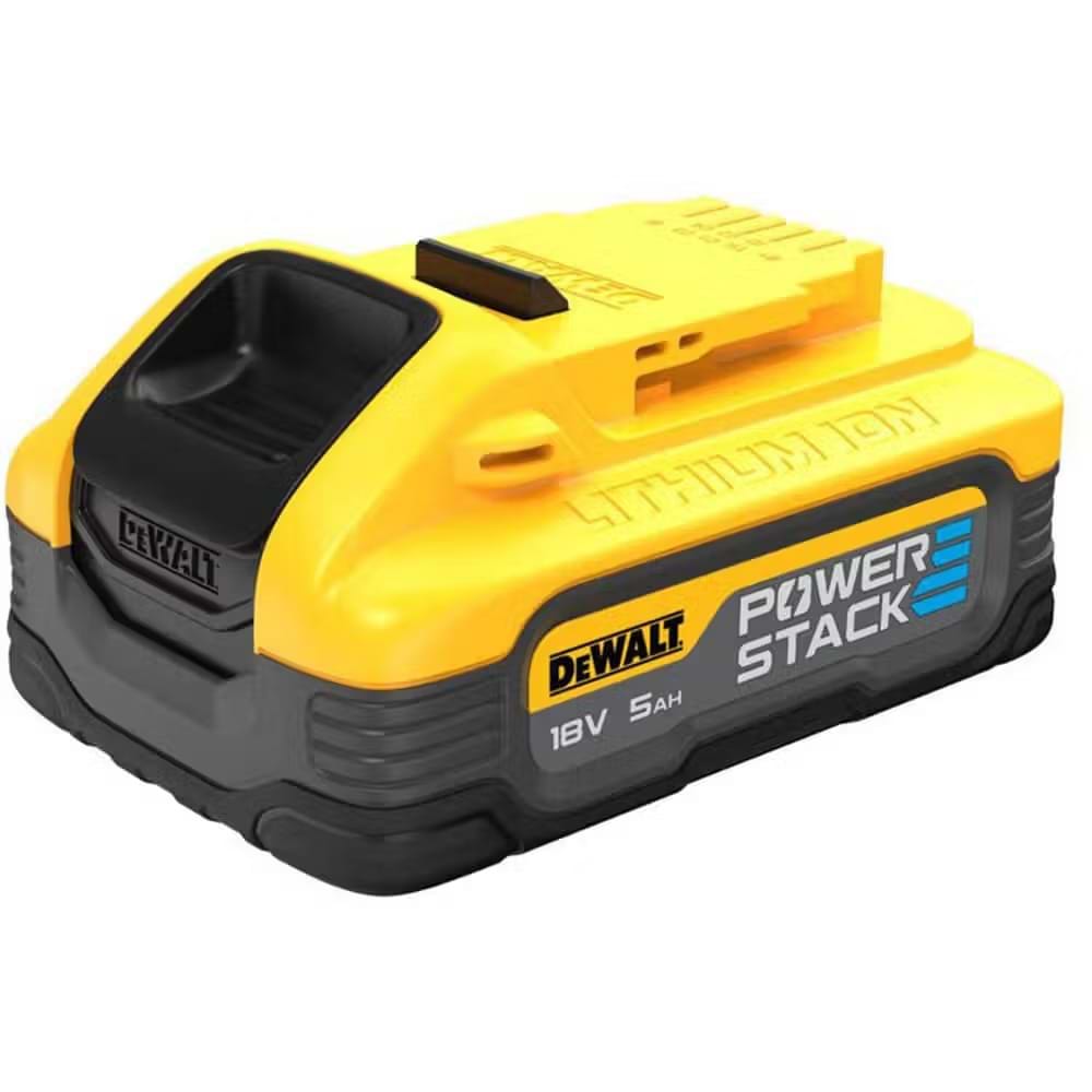 Акумулятор для електроінструментів DeWALT 18 В XR Li-lon PowerStack 5 Аг (DCBP518) - Фото 1