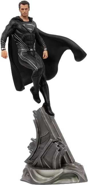 Колекційна фігурка Iron Studios DC COMICS Superman black suit art scale 1/10 (DCCJLE41321-10) - Фото 1