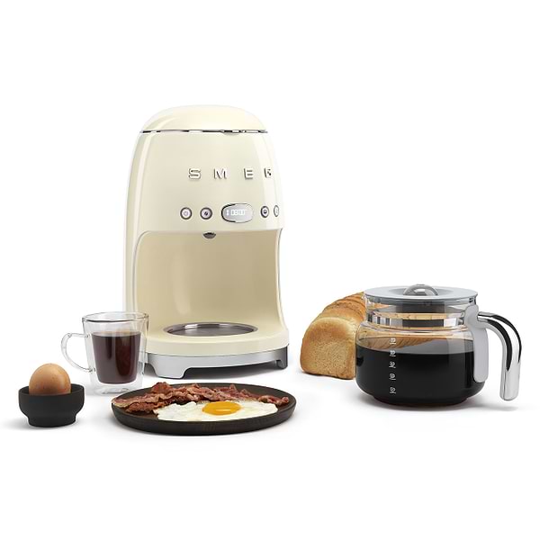 Фото - Кавоварка крапельна Smeg DCF02CREU