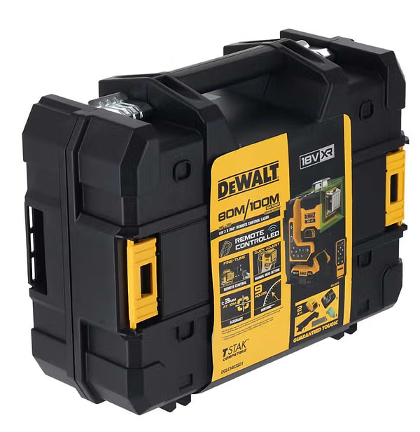 Фото - Уровень лазерный DeWALT 18В XR Li-Ion (DCLE34035D1)