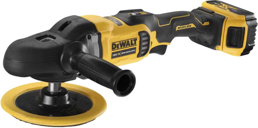 Полірувальна шліфмашина DeWALT 18В XR Li-Ion (DCM849P2)
