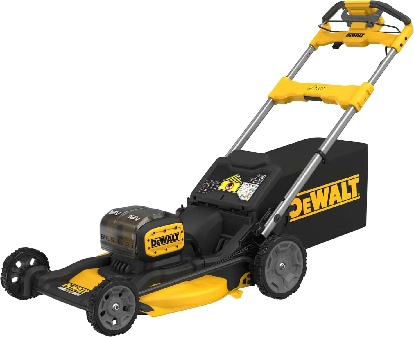 Газонокосарка акумуляторна DeWALT DCMWSP156W2