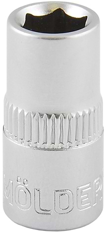 Торцева голівка Molder Cr-V 1/4x7 мм (MT64007)