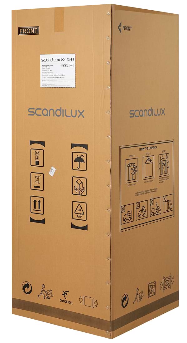 Фото - Холодильник Scandilux DD143-55