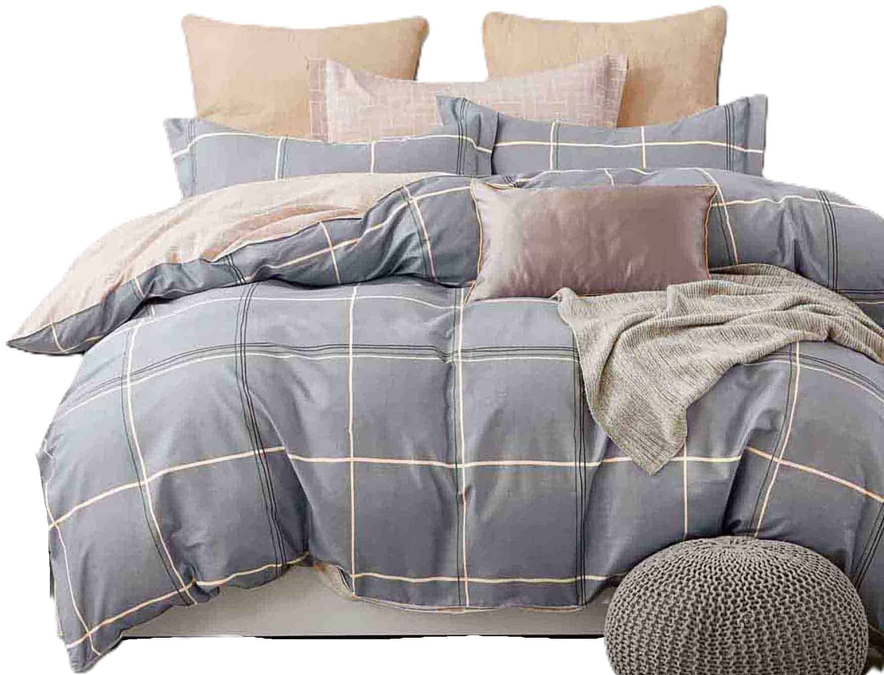 Комплект постельного белья Home Line ГАНА 200х220 см сатин (183010)