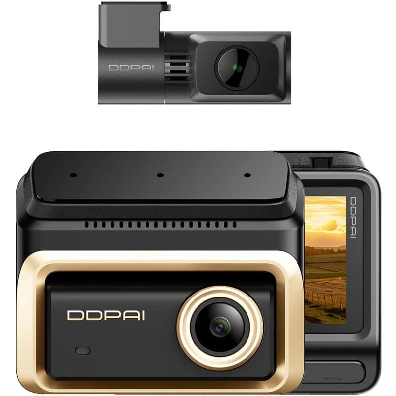 Відеореєстратор DDPai Dashcam Z90 + камера заднього виду