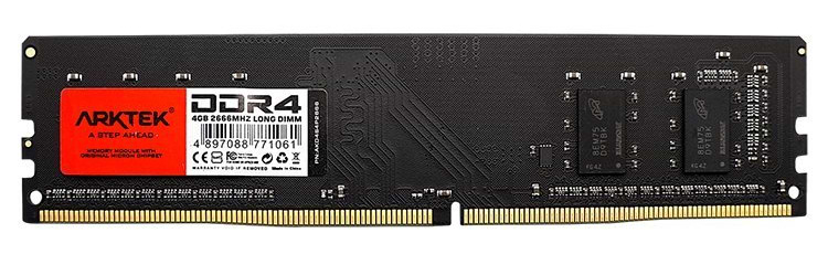 Память DDR Arktek DDR4 4Gb 2666 MHz (AKD4S4P2666)