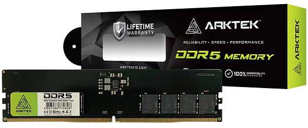 Фото - Память DDR Arktek DRAM DDR5 16GB (AKD5S16P5600H) Фото - Память DDR Arktek DRAM DDR5 16GB (AKD5S16P5600H)