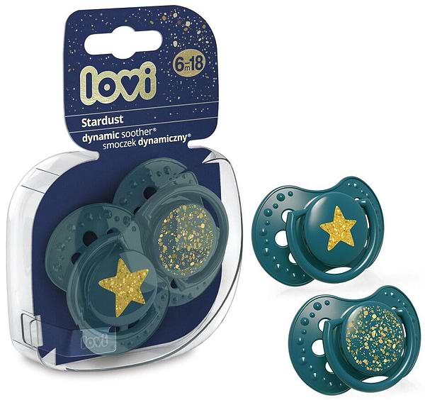 Фото - Симметричная пустышка Lovi Stardust 6-18 мес 2 шт. зеленая (22/894_green) Фото - Симметричная пустышка Lovi Stardust 6-18 мес 2 шт. зеленая (22/894_green)