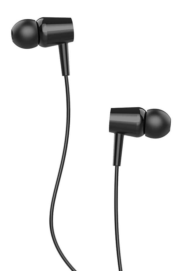 Фото - Наушники вкладыши проводные Denmen DR02 3.5mm 1.2 м Black (DE-DR02-BK)