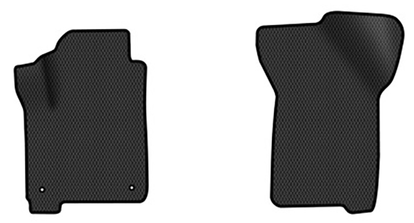 Фото - EVA килимки в салон авто передні EVAtech для Journey (2 clips) 5 seats Dodge 2007-2020 1 покоління SUV EU DE13386AD2LA2RGB