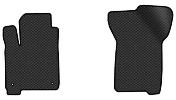 EVA килимки в салон авто передні EVAtech для Journey (2 clips) 5 seats Dodge 2007-2020 1 покоління SUV EU DE13386A2LA2RBB