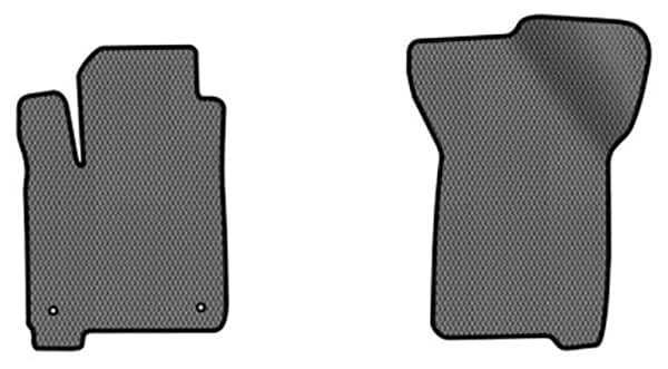 EVA килимки в салон авто передні EVAtech для Journey (2 clips) 5 seats Dodge 2007-2020 1 покоління SUV EU DE13386A2LA2RGB