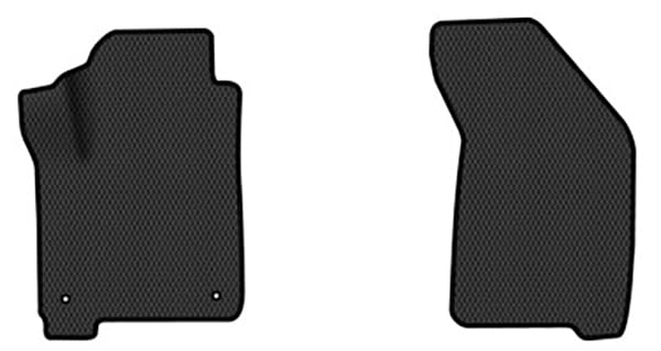 EVA килимки в салон авто передні EVAtech для Journey (2 clips) 5 seats Dodge 2007-2020 1 покоління SUV EU DE13386AE2LA2RBB