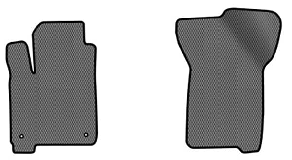 EVA килимки в салон авто передні EVAtech для Journey (2 clips) 7 seats Dodge 2007-2020 1 покоління SUV EU DE13387A2LA2RGB