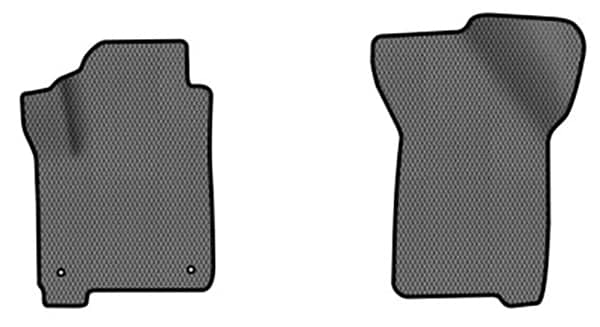 EVA килимки в салон авто передні EVAtech для Journey (2 clips) 7 seats Dodge 2007-2020 1 покоління SUV EU DE13387AD2LA2RGB