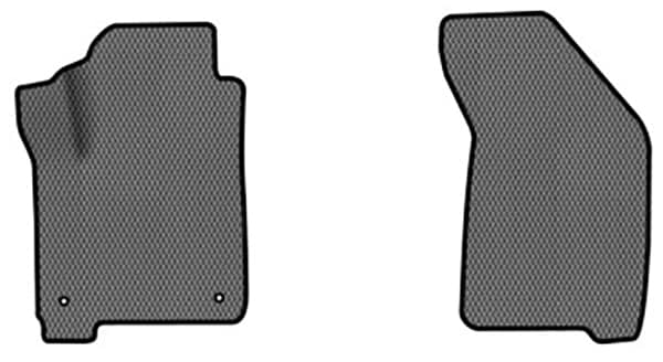 EVA килимки в салон авто передні EVAtech для Journey (2 clips) 7 seats Dodge 2007-2020 1 покоління SUV EU DE13387AE2LA2RGB