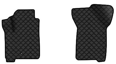 Коврики из экокожи в салон авто передние EVAtech ECO для Journey (1 clips) 5 seats Dodge 2007-2020 1 поколение SUV EU DE13389AD2LA1BBB