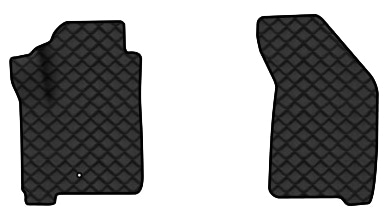 Коврики из экокожи в салон авто передние EVAtech ECO для Journey (1 clips) 5 seats Dodge 2007-2020 1 поколение SUV EU DE13389AE2LA1BBB