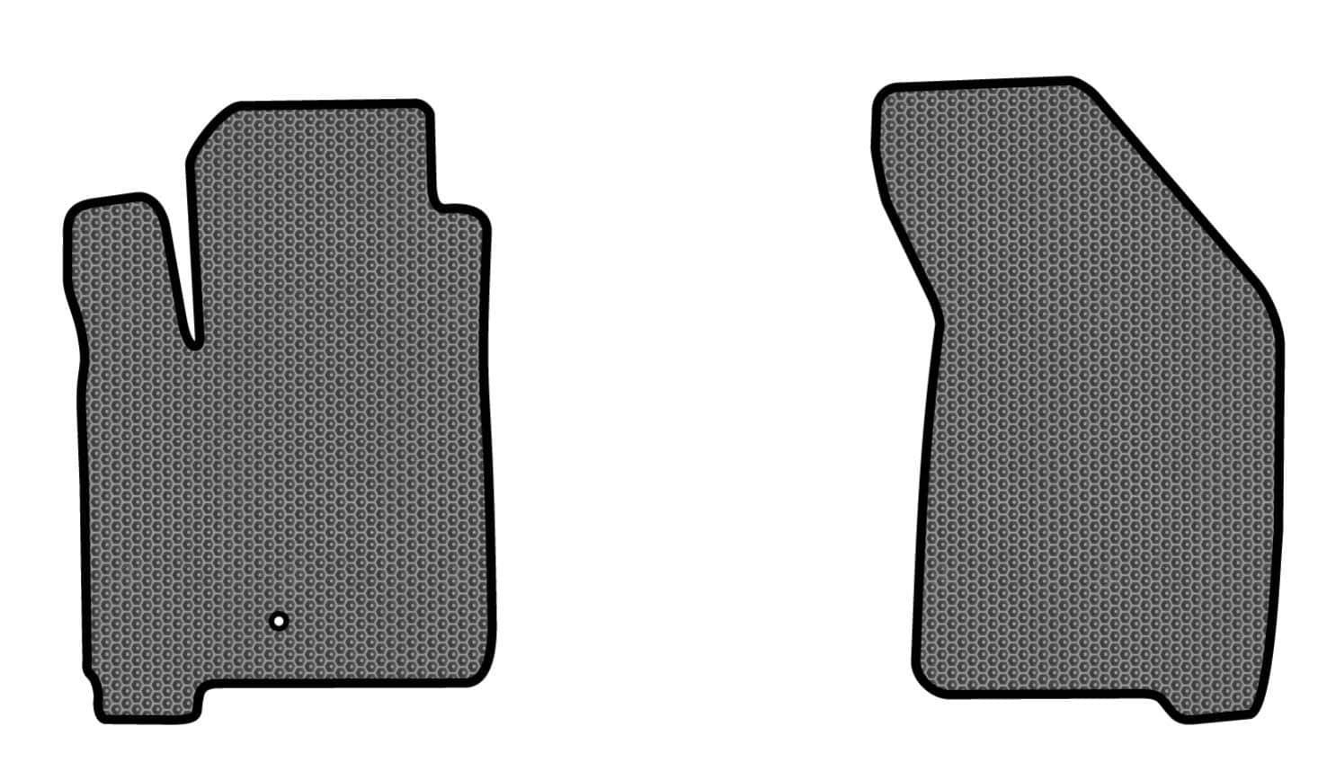 EVA коврики в салон авто передние EVAtech для Journey (1 clips) 5 seats Dodge 2007-2020 1 поколение SUV EU DE13389AV2LA1SGB