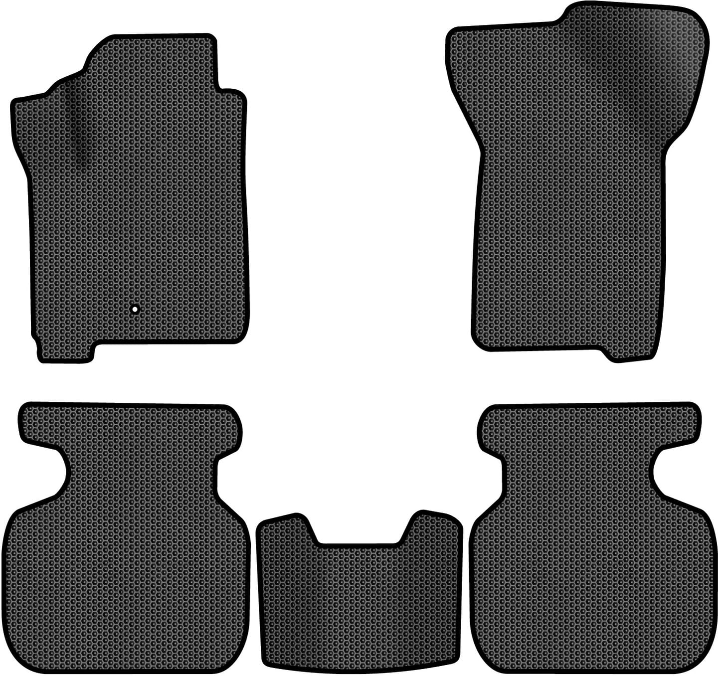 EVA коврики в салон авто EVAtech для Journey (1 clips) 5 seats Dodge 2007-2020 1 поколение SUV EU DE13389CD5LA1SBB