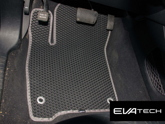 Фото - Коврики из экокожи в салон авто EVAtech ECO для Journey (2 clips) 6 seats Dodge 2007-2020 1 поколение SUV EU DE13399CV5LA2BBB