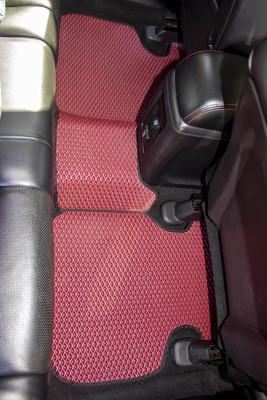 Фото - Коврики из экокожи в салон авто EVAtech ECO для Journey (2 clips) 6 seats Dodge 2007-2020 1 поколение SUV EU DE13399CV5LA2BBB