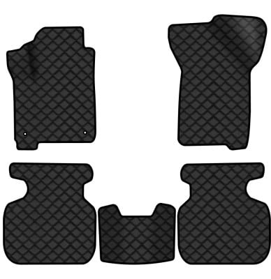 Коврики из экокожи в салон авто EVAtech ECO для Journey (2 clips) 6 seats Dodge 2007-2020 1 поколение SUV EU DE13399CD5LA2BBB