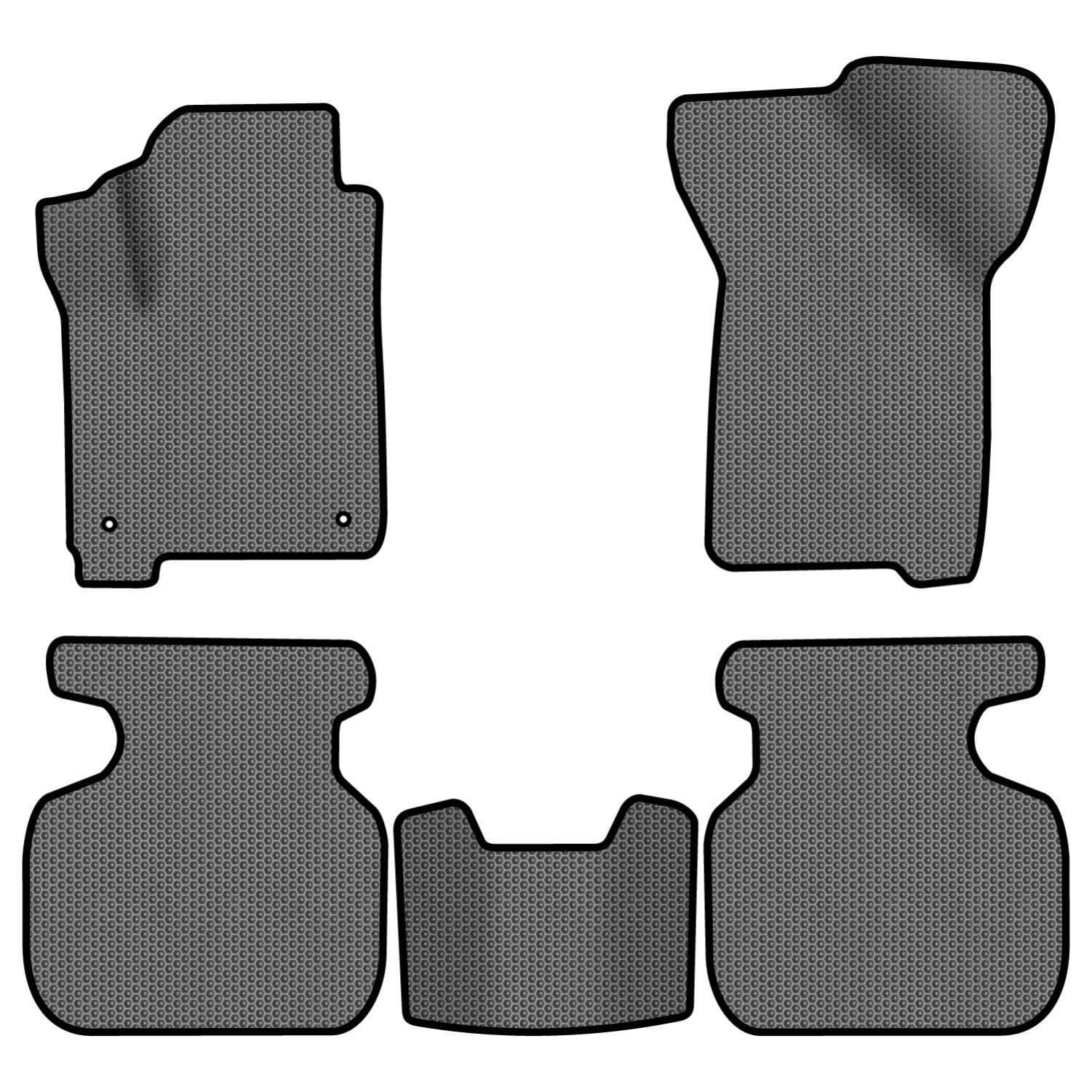 EVA коврики в салон авто EVAtech для Journey (2 clips) 6 seats Dodge 2007-2020 1 поколение SUV EU DE13399CD5LA2SGB