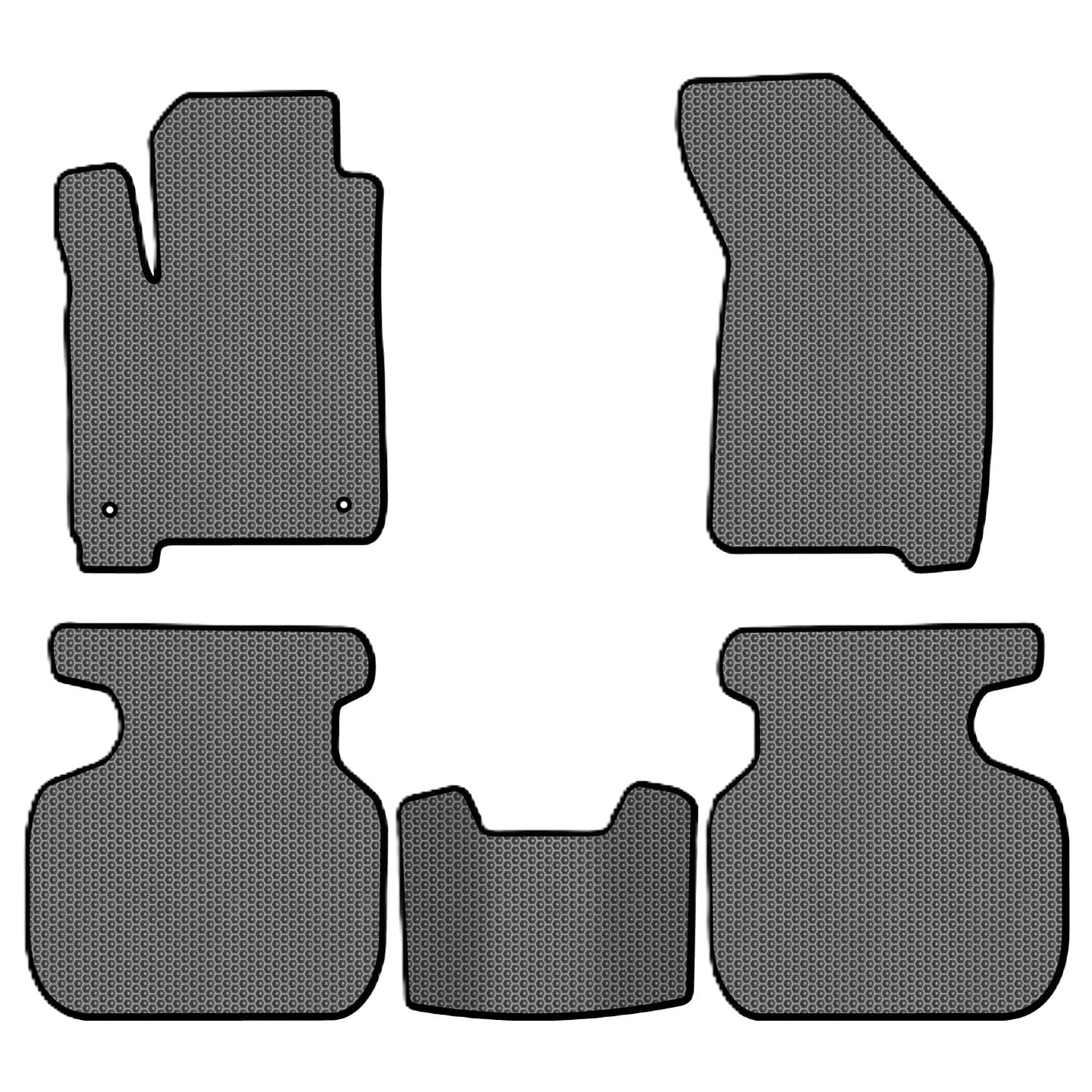 EVA коврики в салон авто EVAtech для Journey (2 clips) 6 seats Dodge 2007-2020 1 поколение SUV EU DE13399CV5LA2SGB