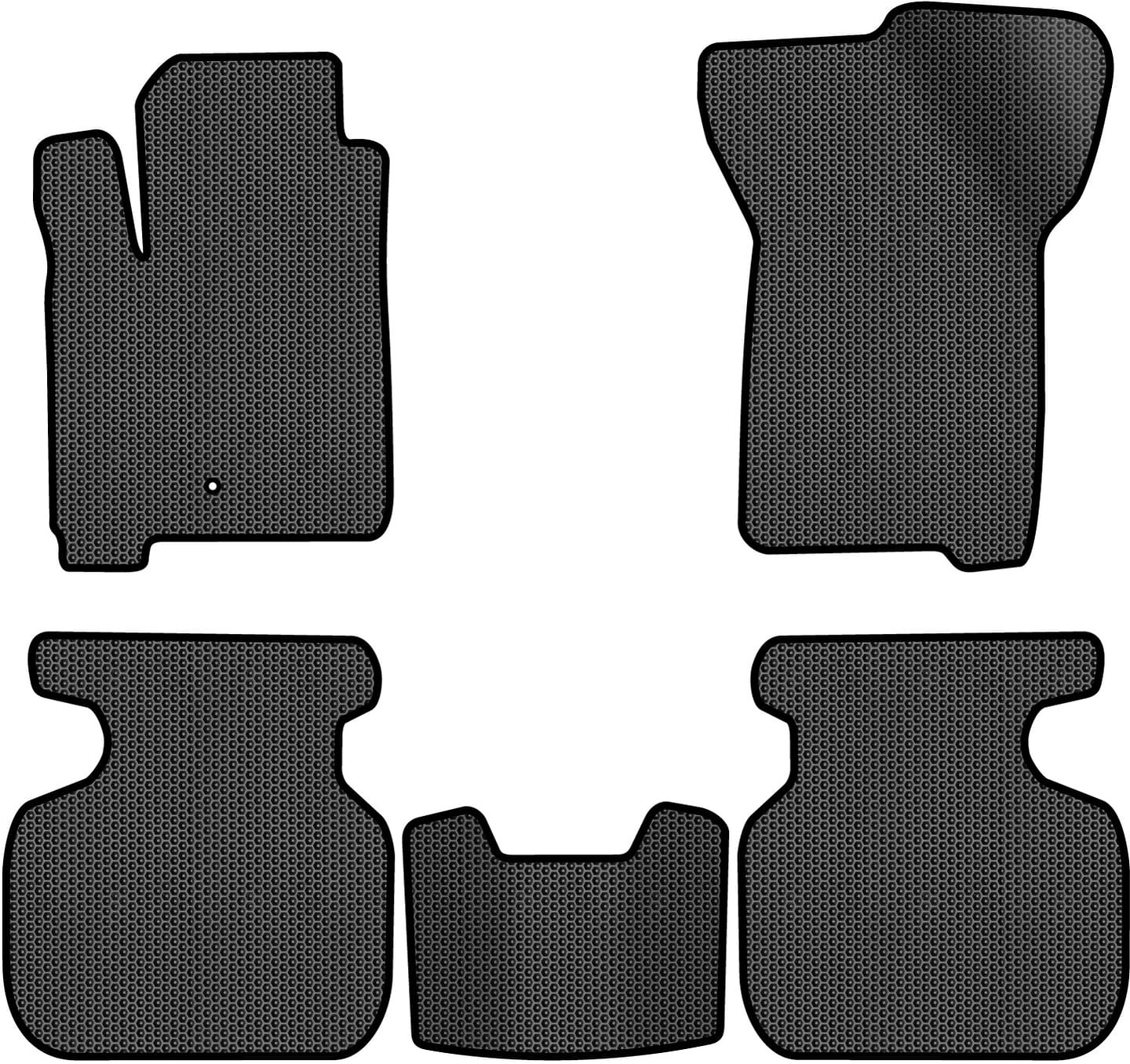 EVA коврики в салон авто EVAtech для Journey (1 clips) 6 seats Dodge 2007-2020 1 поколение SUV EU DE13400C5LA1SBB