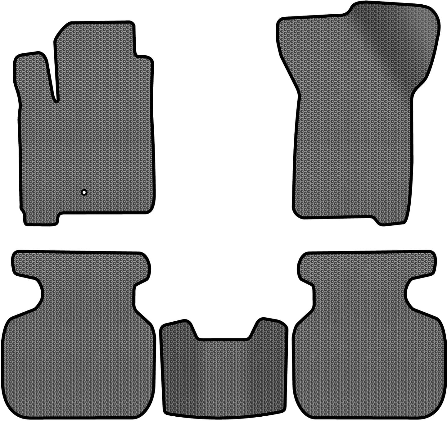 EVA коврики в салон авто EVAtech для Journey (1 clips) 6 seats Dodge 2007-2020 1 поколение SUV EU DE13400C5LA1SGB
