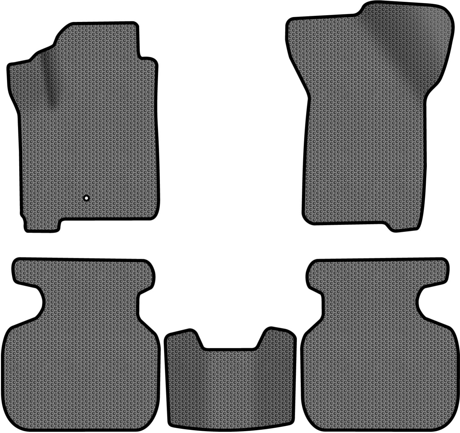 EVA килимки в салон авто EVAtech для Journey (1 clips) 6 seats Dodge 2007-2020 1 покоління SUV EU DE13400CD5LA1SGB