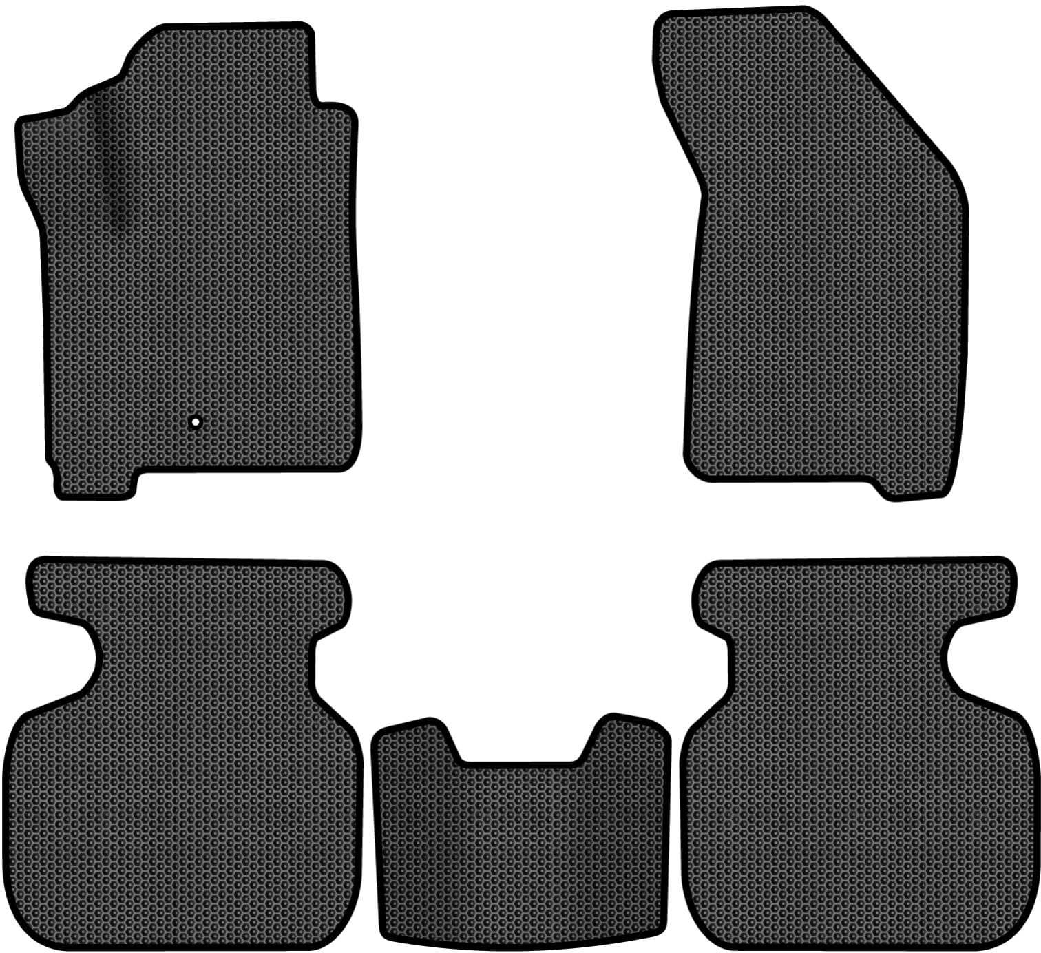 EVA килимки в салон авто EVAtech для Journey (1 clips) 6 seats Dodge 2007-2020 1 покоління SUV EU DE13400CE5LA1SBB