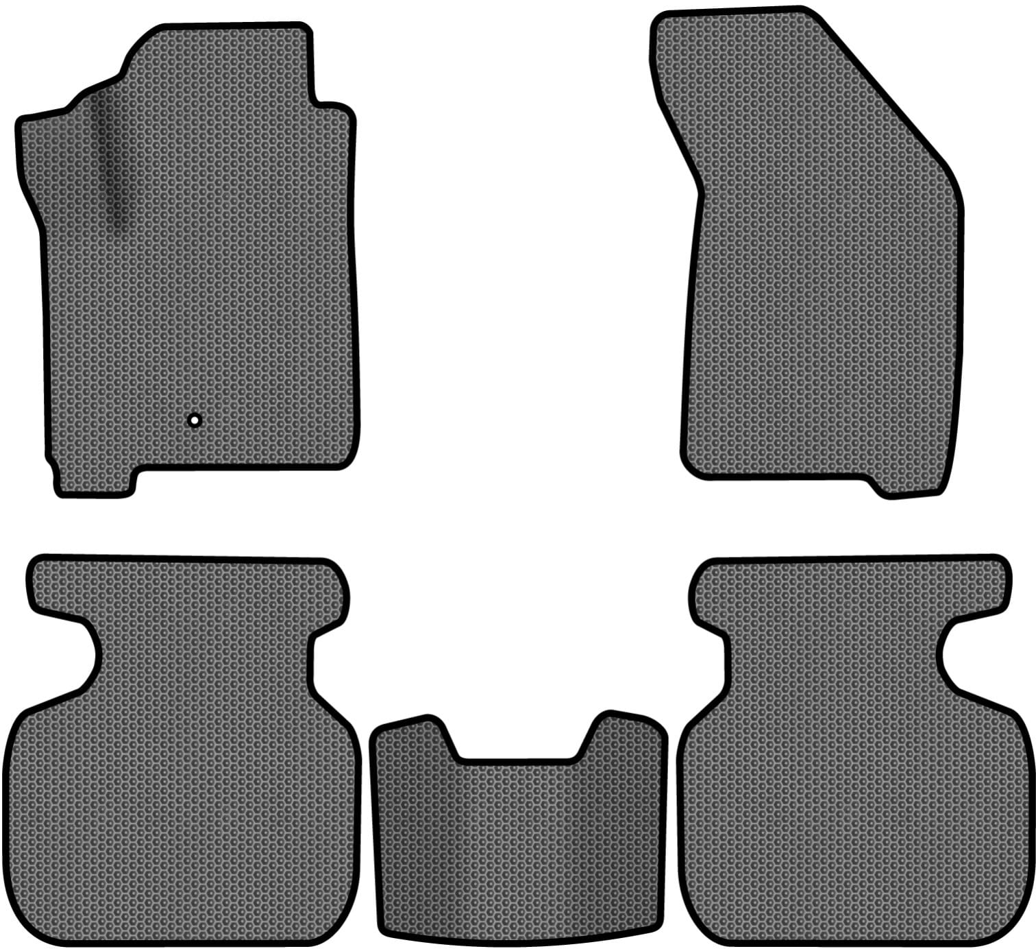 EVA коврики в салон авто EVAtech для Journey (1 clips) 6 seats Dodge 2007-2020 1 поколение SUV EU DE13400CE5LA1SGB