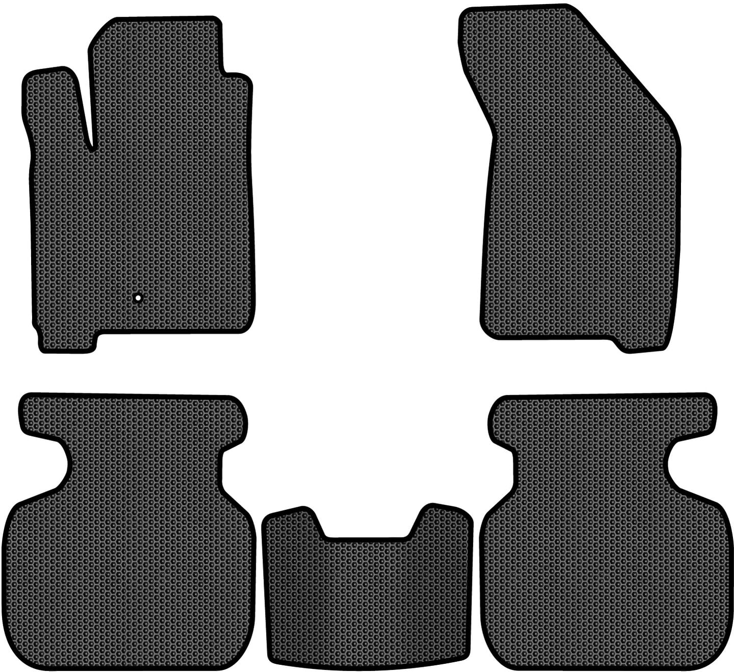 EVA коврики в салон авто EVAtech для Journey (1 clips) 6 seats Dodge 2007-2020 1 поколение SUV EU DE13400CV5LA1SBB