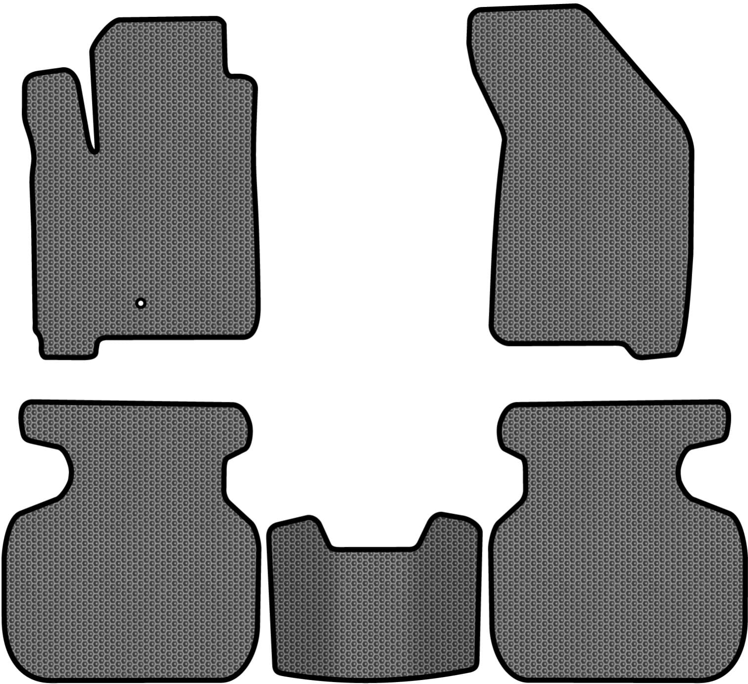 EVA коврики в салон авто EVAtech для Journey (1 clips) 6 seats Dodge 2007-2020 1 поколение SUV EU DE13400CV5LA1SGB