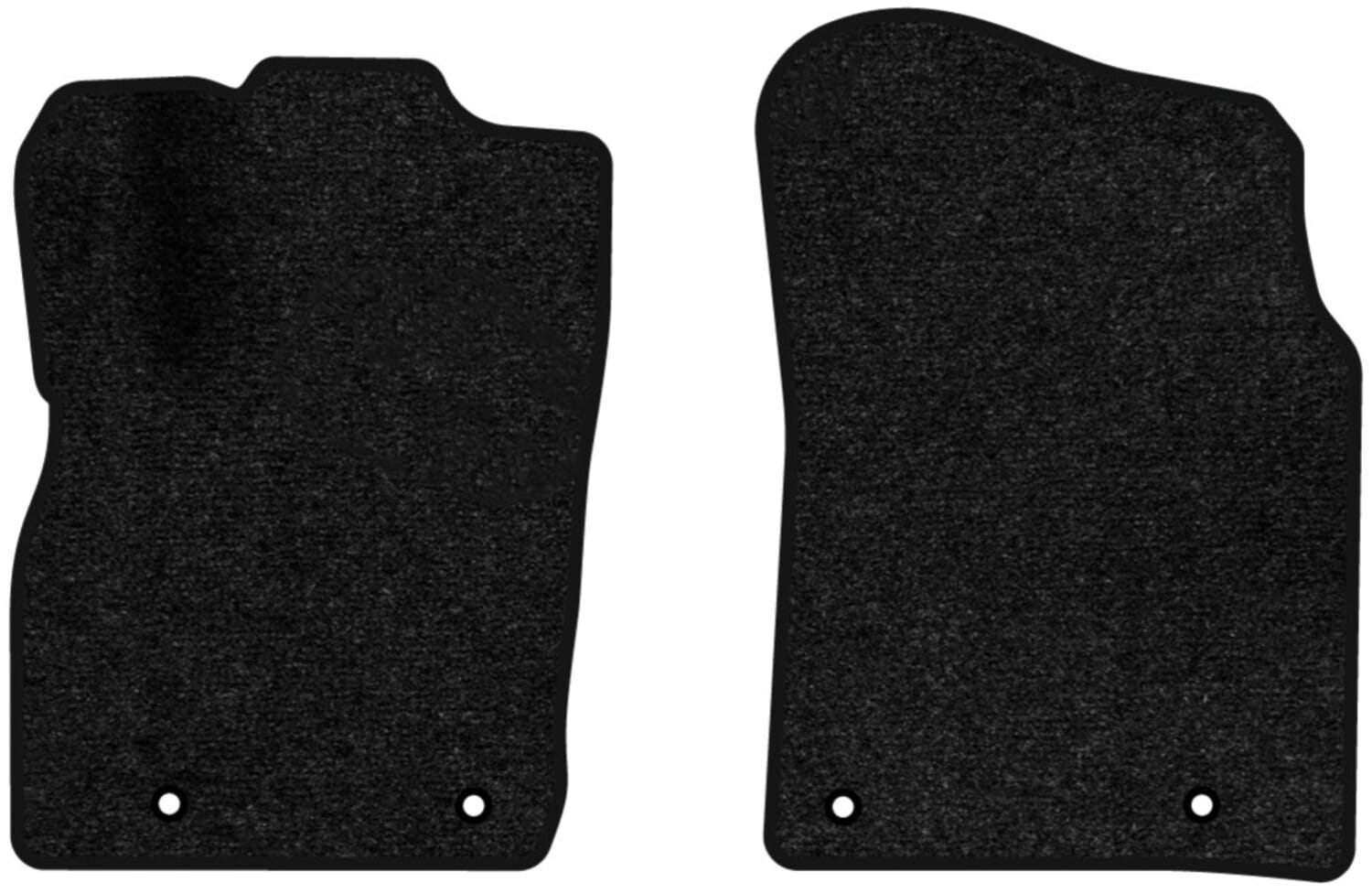 Килимки ворсові в салон авто EVAtech Standard для Dodge Durango (WK2) 6 seats 2010-2014 3 покоління SUV USA чорний кант DE14150AD2OU4VEB