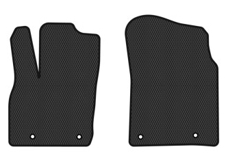 EVA коврики в салон авто передние EVAtech для Durango (WK2) 7 seats Restyling Dodge 2014 3 поколение SUV USA DE14153A2OU4RBB