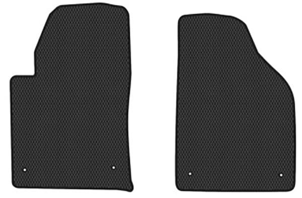 EVA килимки в салон авто передні EVAtech для Dart Dodge 2012-2016 1 покоління Sedan USA DE1865AG2LA4RBB