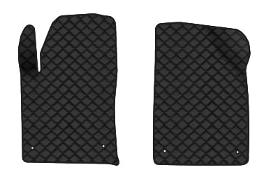 Коврики из экокожи в салон авто передние EVAtech ECO для Dart Dodge 2012-2016 1 поколение Sedan USA DE1865A2LA4BBB