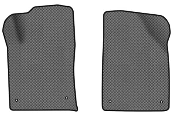 EVA коврики в салон авто передние EVAtech для Dart Dodge 2012-2016 1 поколение Sedan USA DE1865AD2LA4RGB