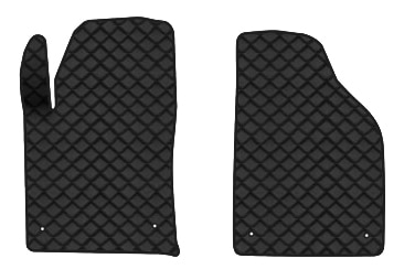 Коврики из экокожи в салон авто передние EVAtech ECO для Dart Dodge 2012-2016 1 поколение Sedan USA DE1865AV2LA4BBB