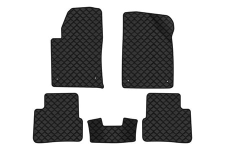 Коврики из экокожи в салон авто EVAtech ECO для Dart Dodge 2012-2016 1 поколение Sedan USA DE1865CB5LA4BBB