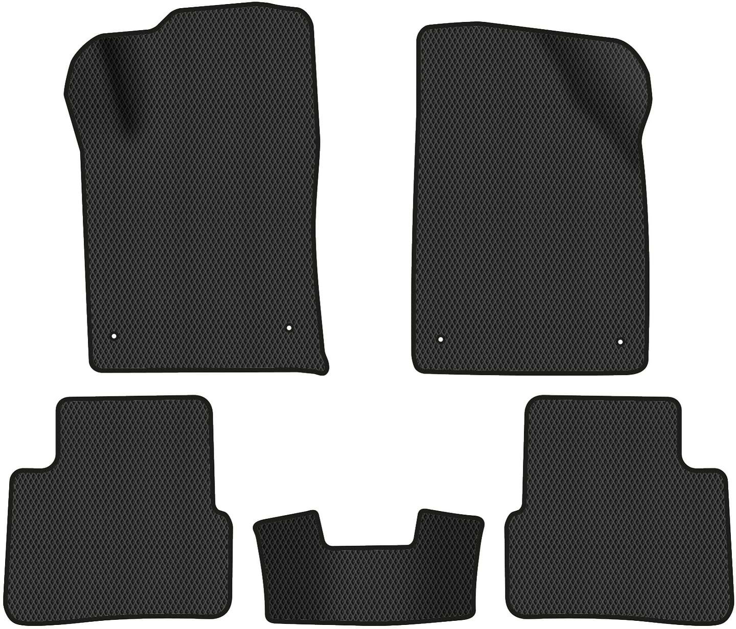 EVA коврики в салон авто EVAtech для Dart Dodge 2012-2016 1 поколение Sedan USA DE1865CD5LA4RBB