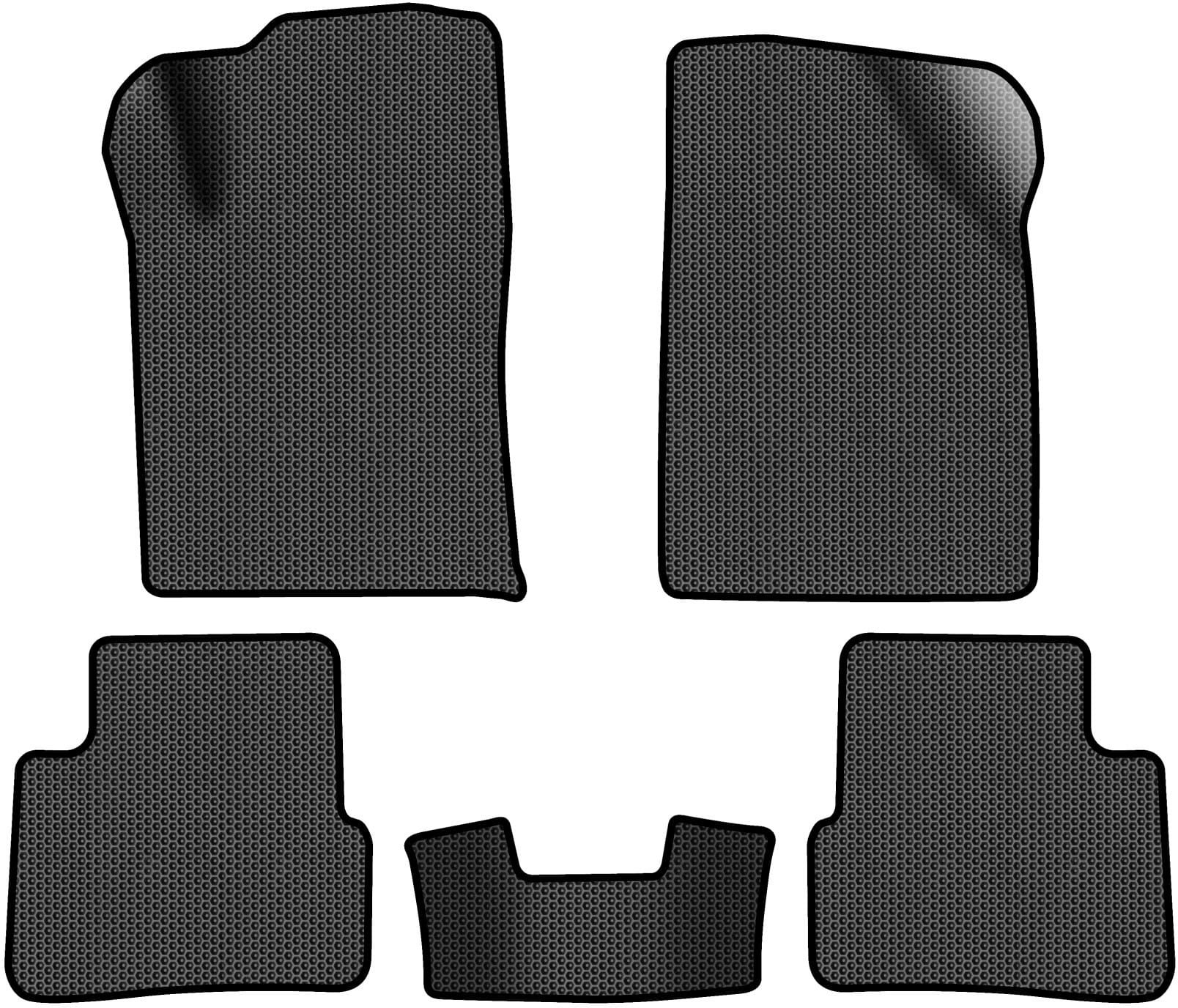 EVA килимки в салон авто EVAtech для Dart Dodge 2012-2016 1 покоління Sedan USA DE1865CD5SBB